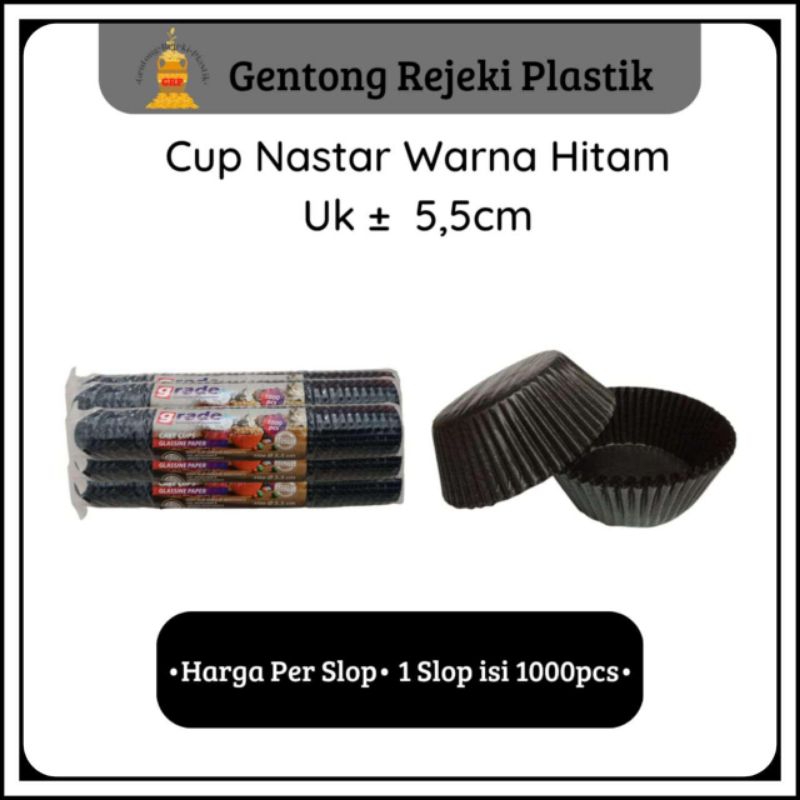 Cake Case Nastar | Cup Nastar 5,5 | Cup Nastar Hitam