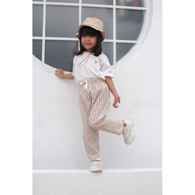 LONG PATTERN PANTS - Promo 10.10 Celana kain nyaman Anak Cewek Cowok Street Pants Street Laki Perempuan Lucu Murah 1-4 Tahun