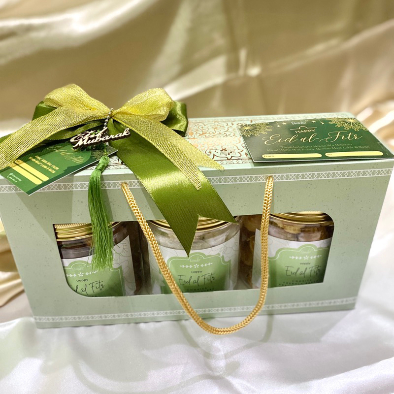 

Hampers Lebaran Idul Fitri Cookies Premium | Madinah Hampers