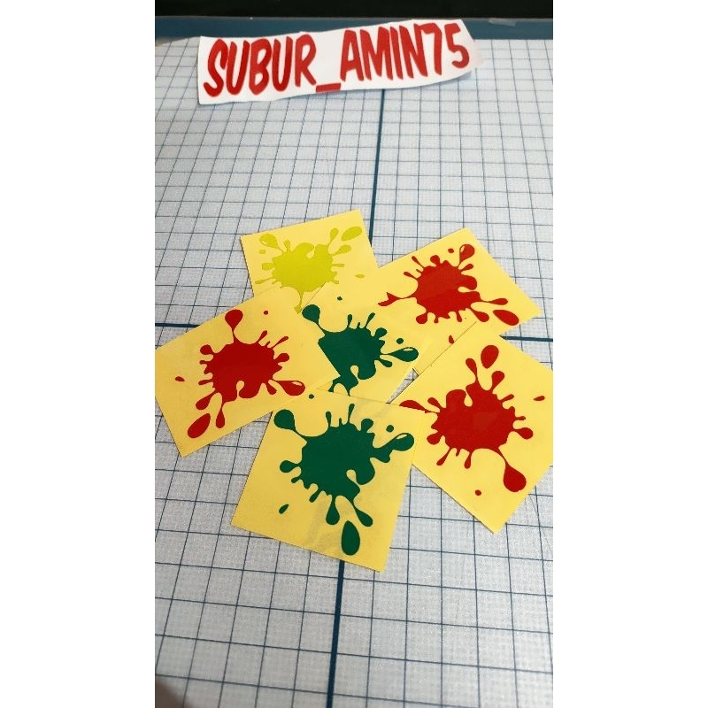 Stiker Crot kaca