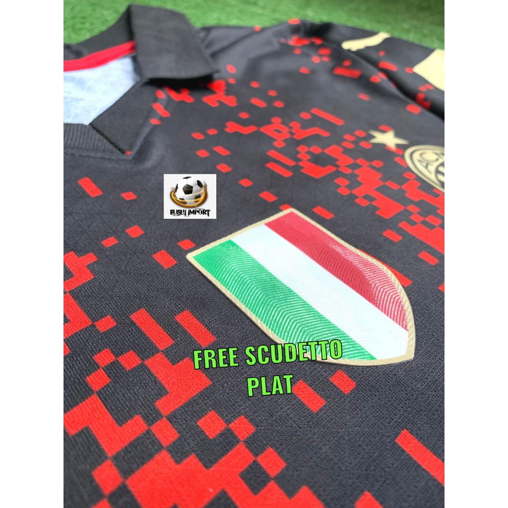 Player Issue | Jersey Baju Bola Milan 4th Fourth 2022 2023 Dry Cell ULTRAWEAVE