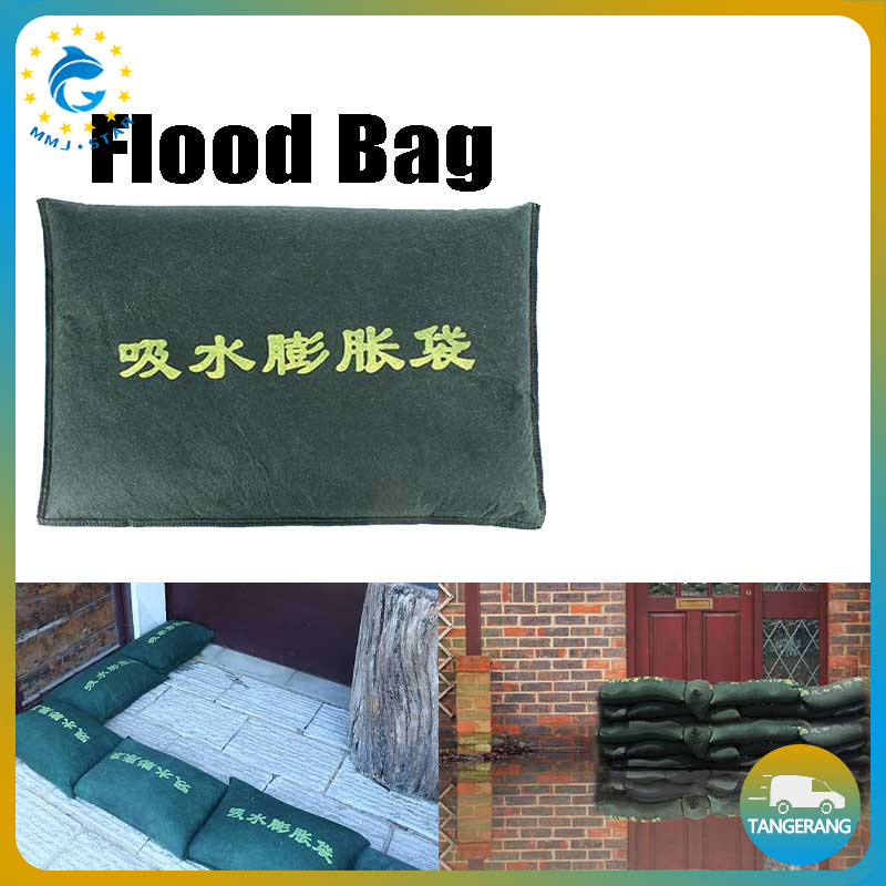 【40x60cm】Tas Tahan Banjir Instan/Flood Sack Karung Pasir/Instan Tahan Air Banjir Bag