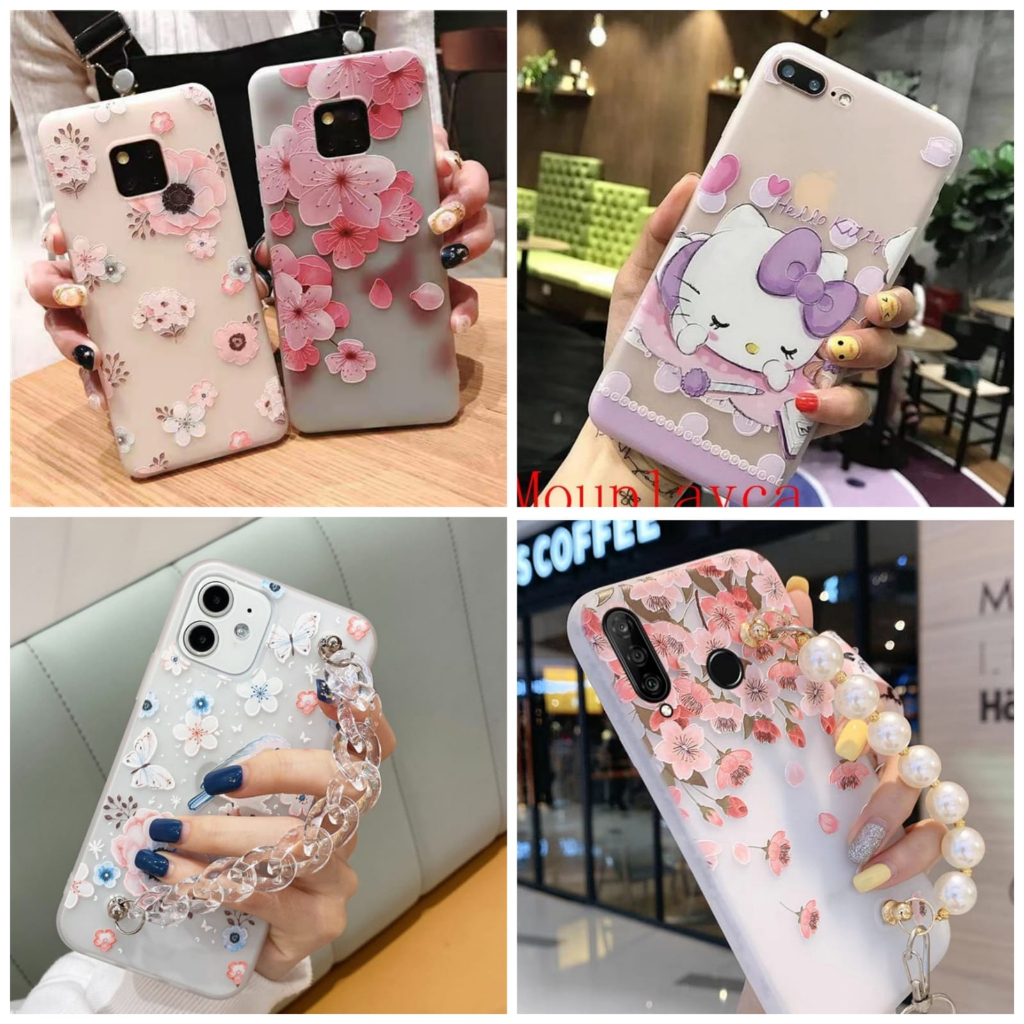 Luminous Spring Flowers Case Samsung A20 A20S A23 4G A23 5G A25 5G A26 5G A31