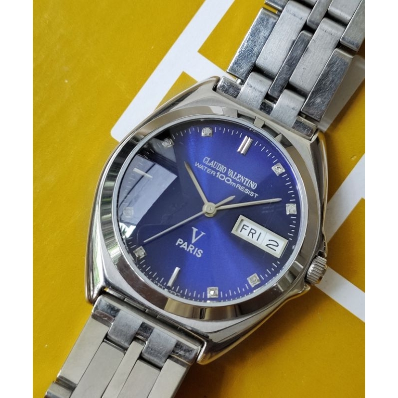 Claudio Valentino Paris Calibre Japan Quartz seiko