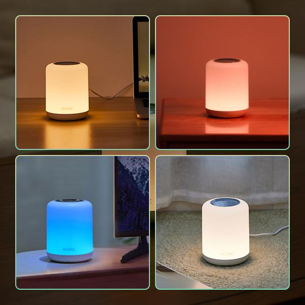 Acome ALP03 Lampu Tidur Malam Bed Side Night Lamp RGB Cool Warm Light