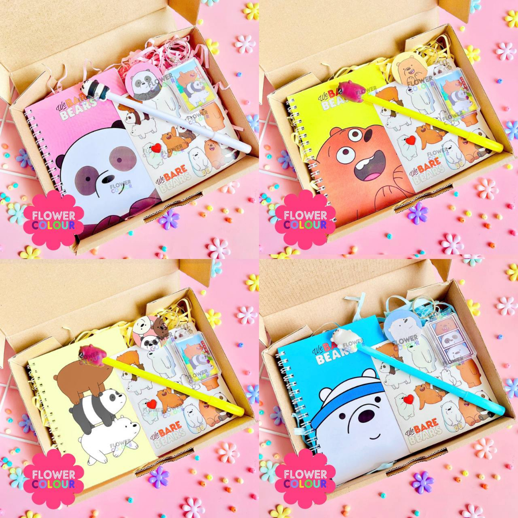 

PAKET ALAT TULIS | PAKET ALAT TULIS WE BARE BEARS | HAMPERS ULANG TAHUN WE BARE BEARS | KADO ULANG TAHUN ANAK