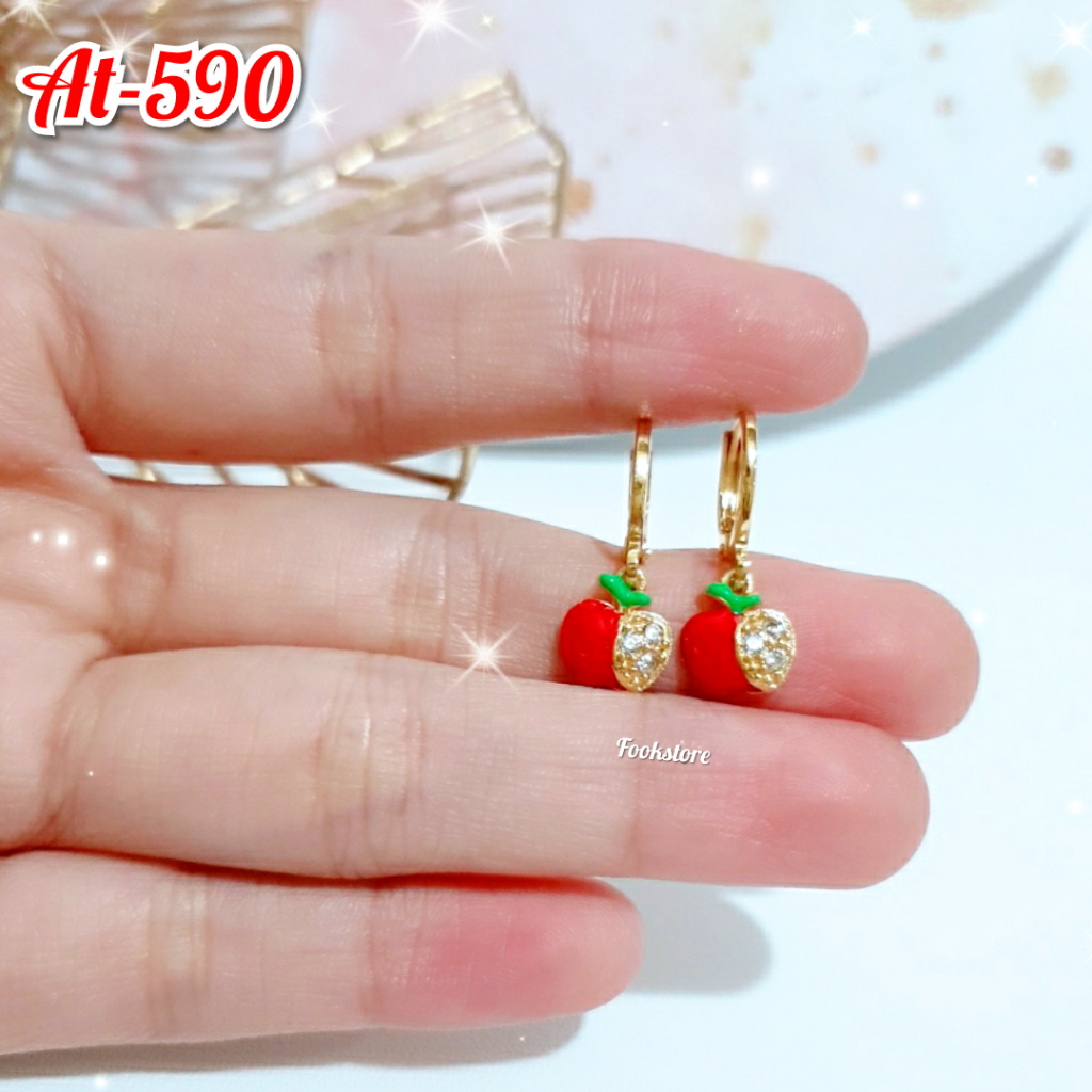 ANTING CLIP ANAK MOTIF KARTUN ANTI ALERGI/AT-590