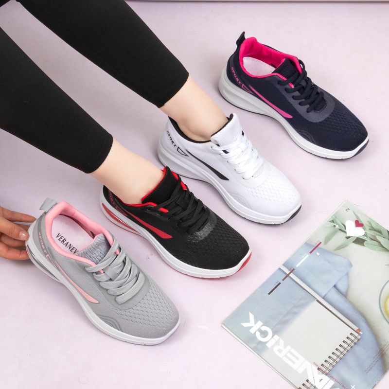 Sepatu Sneakers Wanita Import Sport Shoes QP-A32 Premium Quality