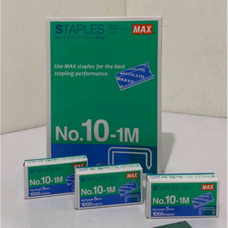 

ISI STAPLES MERK MAX NO 10 ORIGINAL