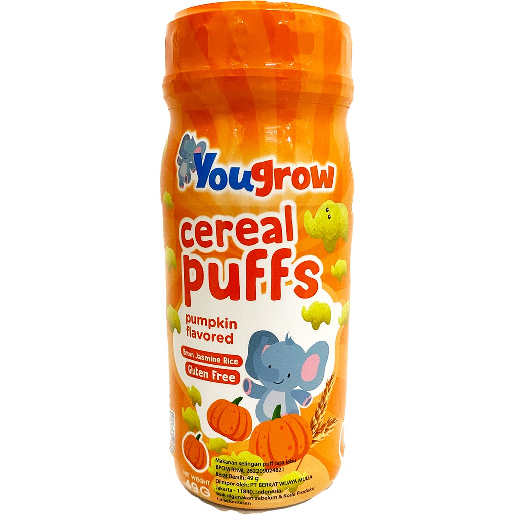 Yougrow Cereal Puffs 1-3 Tahun