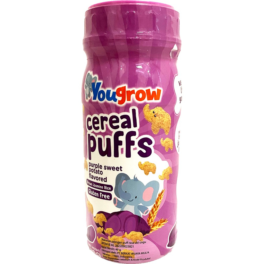 Yougrow Cereal Puffs 1-3 Tahun