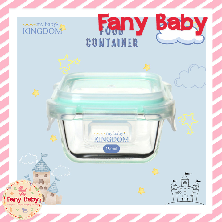 MY BABY KINGDOM GLASS CONTAINER 150ML