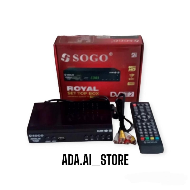 SET TOP BOX ROYAL SOGO Support TV DIGITAL Full HD