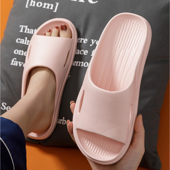 BB7 - Sandal Slop Eva Indoor Outdoor Anti Slip - Sandal Selop Karet Kamar Mandi Lembut Anti Licin Polos