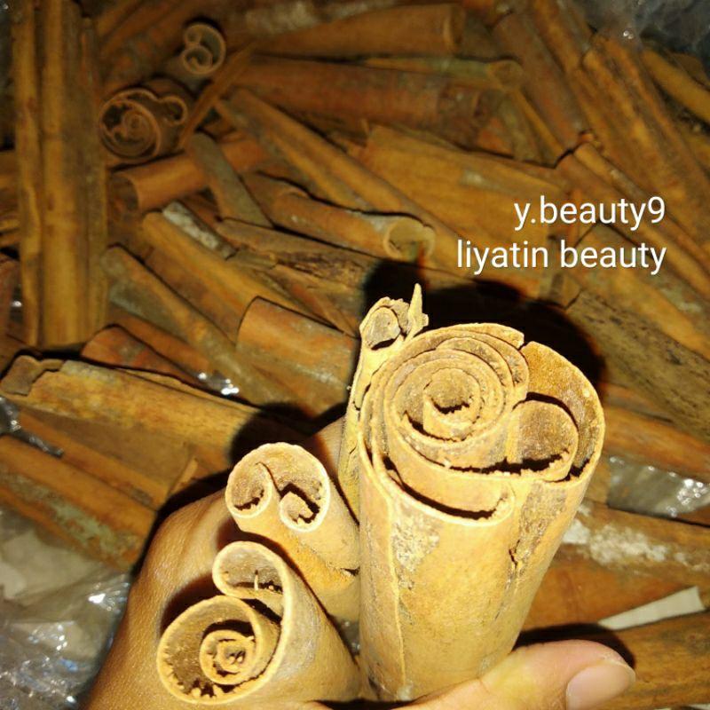 

Kayu manis Utuh 100 Gram Alami JSR Cinnamon Stick Keningar 100% murni