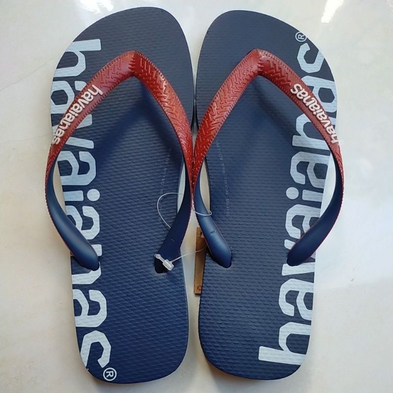 Sandal Pria Original Havaianas Top Logo High Tech