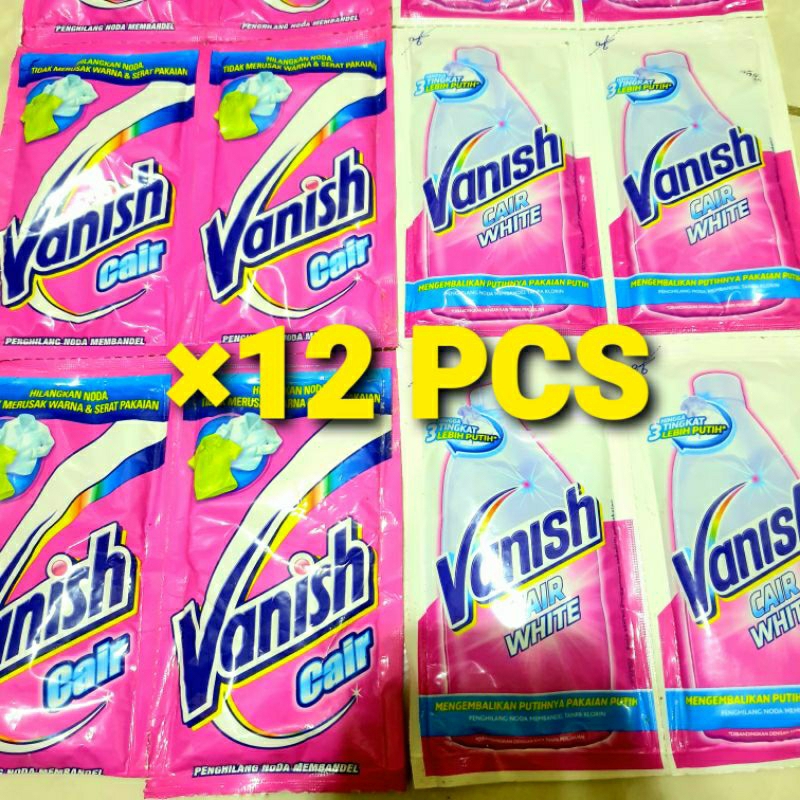 Vanish Cair Sachet 60ml ×12 Pcs