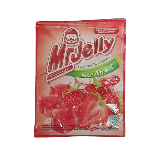 

MrJelly Mr Jelly Rasa Strawberry Sachet 15gr