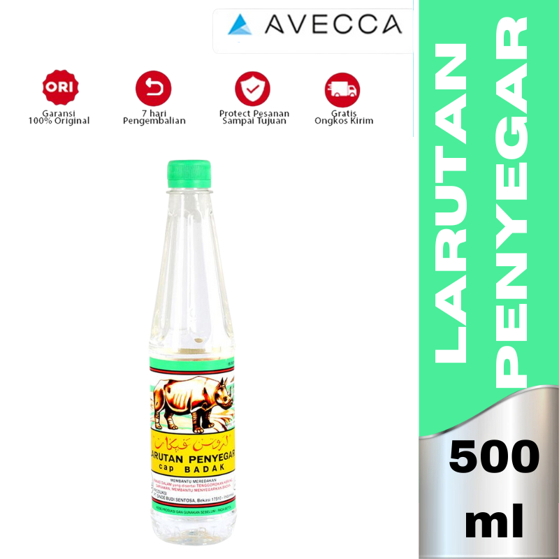 

Cap Badak Larutan Penyegar Putih 500ml / Sariawan / Tenggorokan Kering / Panas Dalam