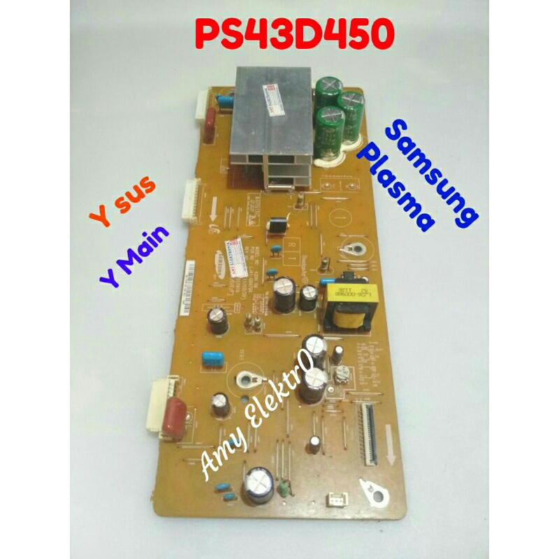 Y main" Ymain"Ysus"Y.sus Samsung Plasma ps43d450"PS43D450"43D450