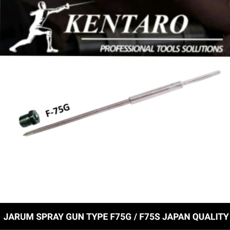 jarum spray gun / semprotan cat F-75G / K3 / R-2 Kentaro japan quality