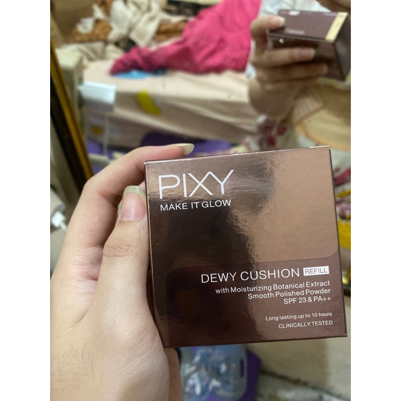 pixy make it glow dewy cushion 101 light beige
