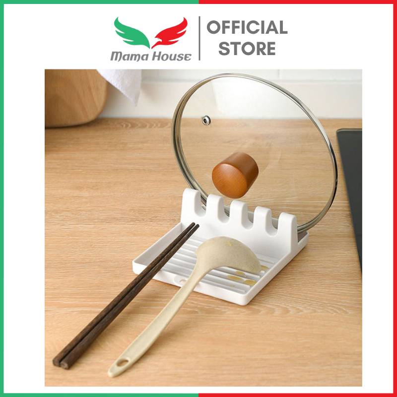 [MH] Rak Spatula Tempat Spatula &amp; Tatakan Spatula Dapur 5 Slot