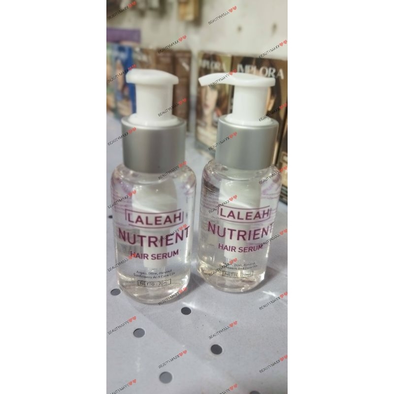 LALEAH Nutrien Hair Serum 70ml || Vitamin Rambut Laleah || Hair Serum Laleah 70ml