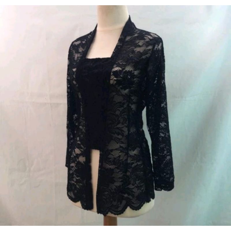Kebaya burkat random tanpa lubang kancing/kebaya burkat/kebaya/kebaya nenek/kebaya burkat termurah