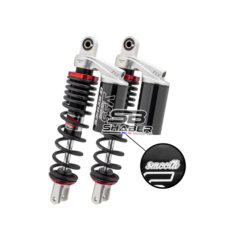 Shock YSS Yamaha Nmax New 310MM GPlus GSeries Per Hitam Tabung Hitam BBB