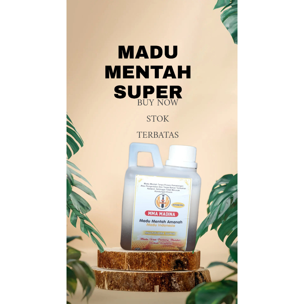 

MADU MENTAH SUPER MULTIFLORA