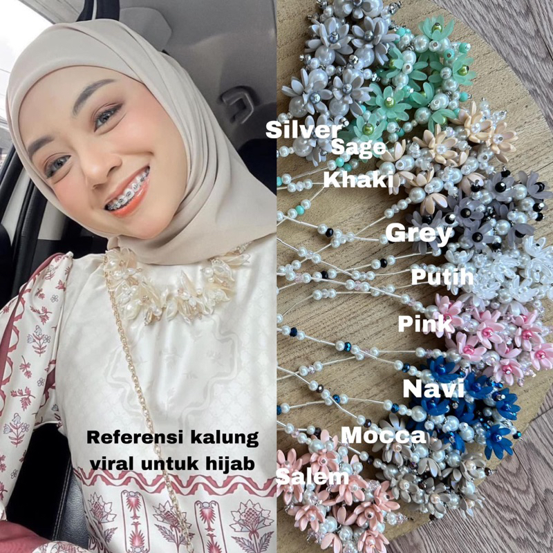 Kalung Viral pelengkap ootd