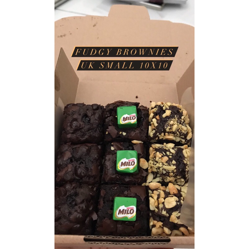 

Fudgy Brownies uk Small 10x10
