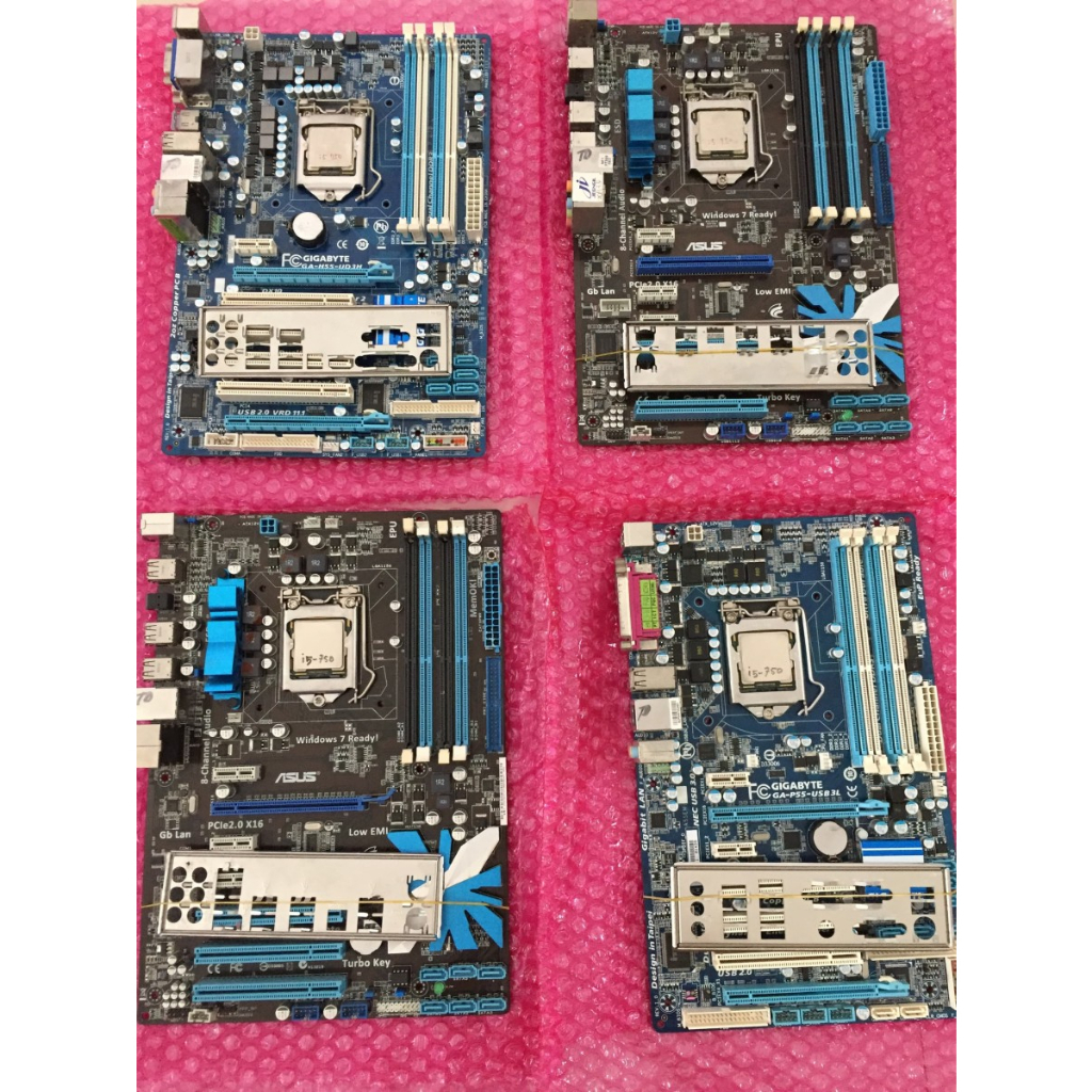 PAKETAN INTEL CORE I5 750 2.66Ghz / MOBO P55 LGA 1156 + PROCESSOR i5 750