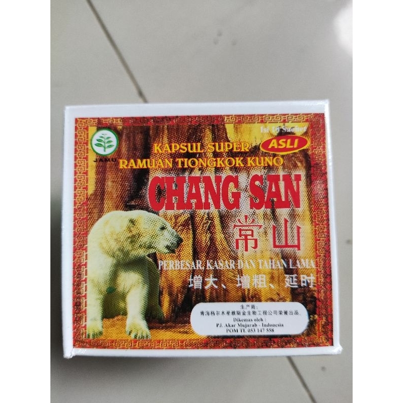 KAPSUL CHANG SAN ORIGINAL 100%