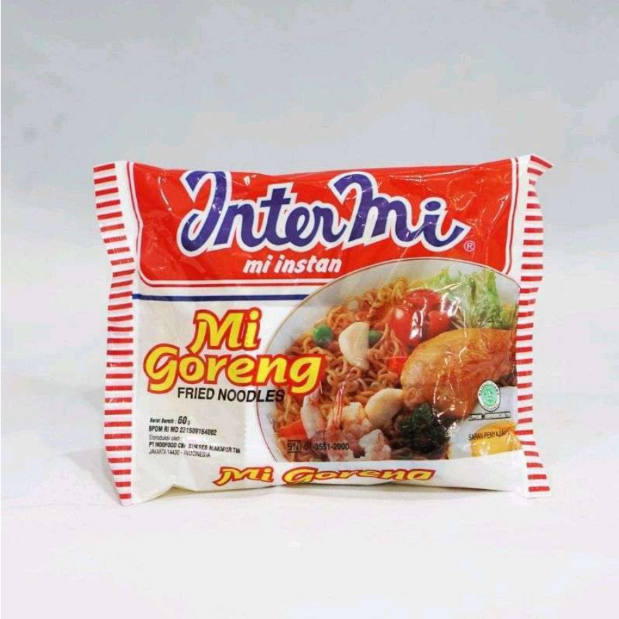 

INTERMIE Mi Instan Mi Goreng 1 pc (satuan) 60gr - EOOLA