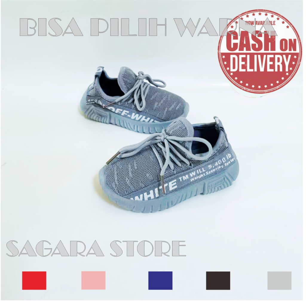 Sepatu sport casual original import dengan  motif desain terkeren-bahan import -lembut-tidak kaku