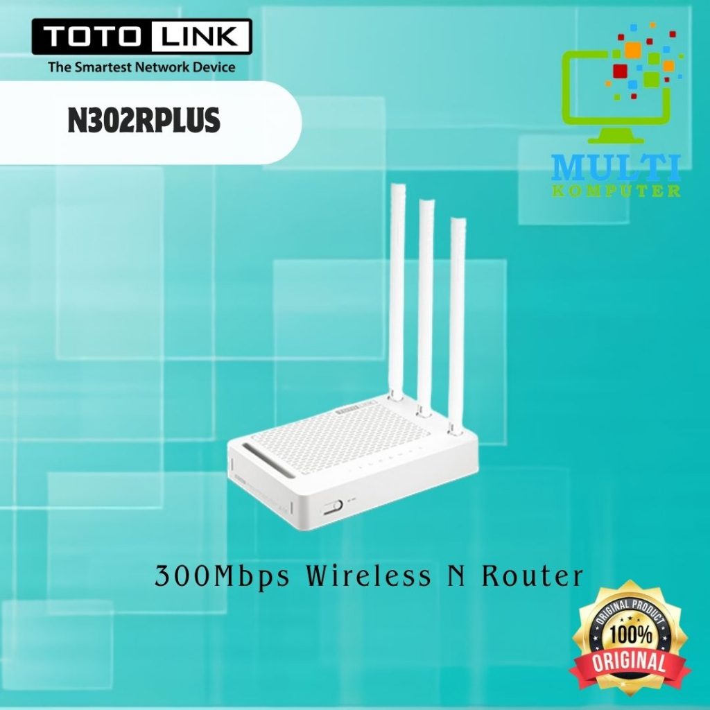 Routher Totolink N302R Plus 300Mbps Wireless N Router