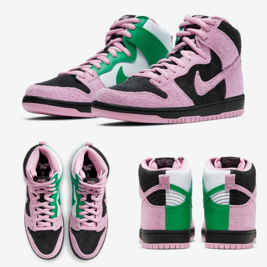 SB DUNK HIGH INVERT CELTICS CU7349-001