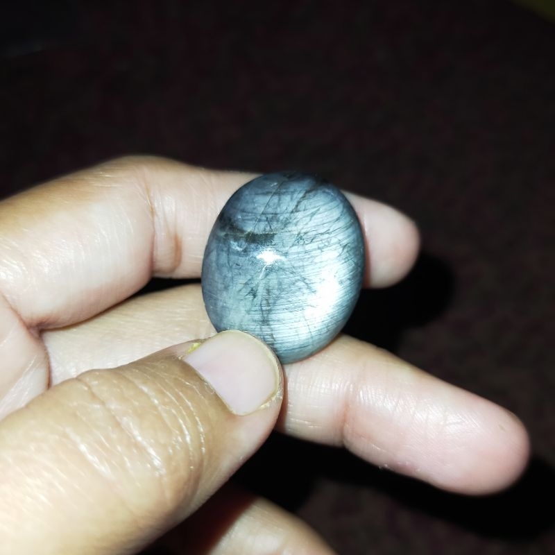 Batu natural sapphire star birma atau batu safir star burma Big Size