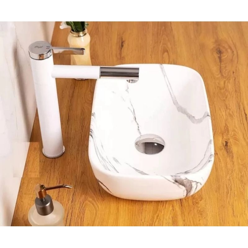 Wastafel Classica Italiano corak marmer TC105