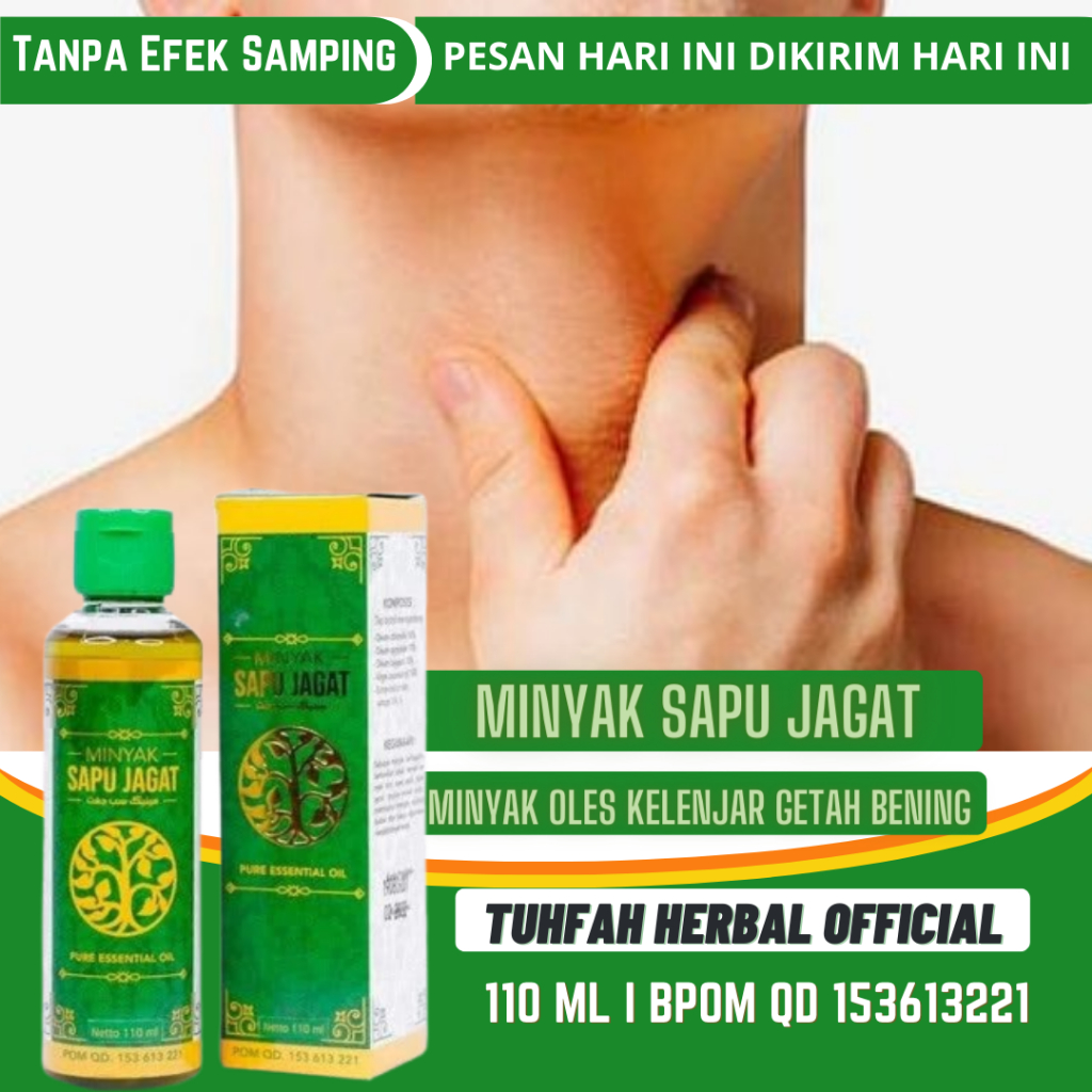 Obat Kelenjar Getah Bening Di Leher, Obat Oles Benjolan Di Leher, Minyak Oles Penghilang Benjolan, K