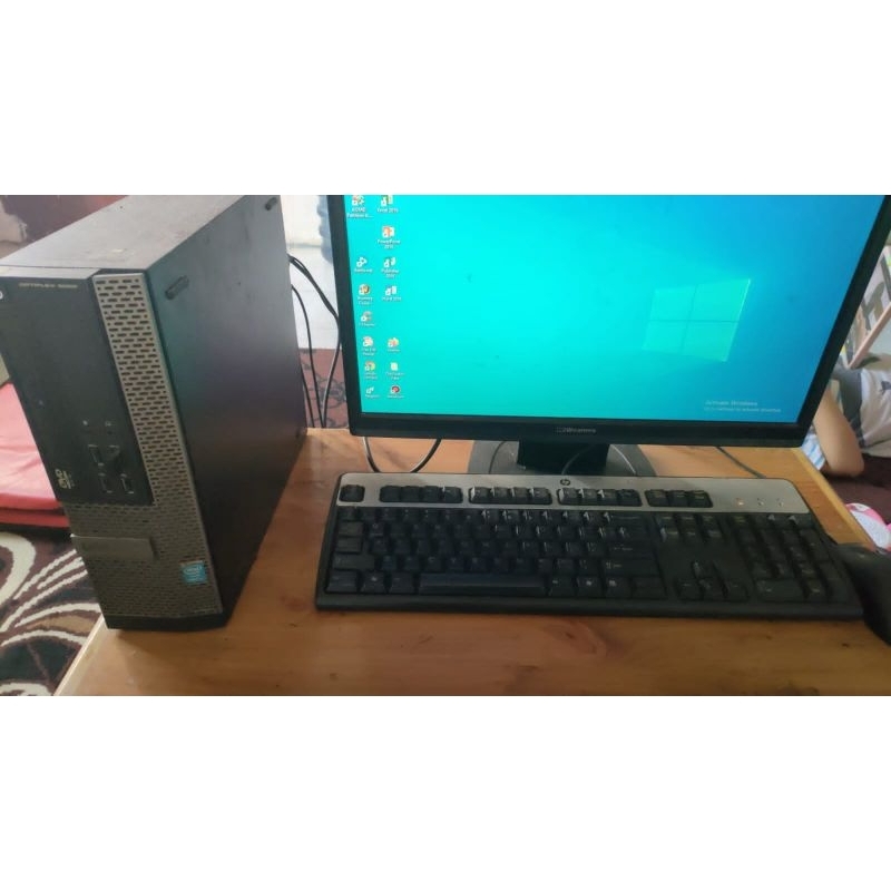 PC Built up Dell optiplex second core i5 + LCD 19 inch