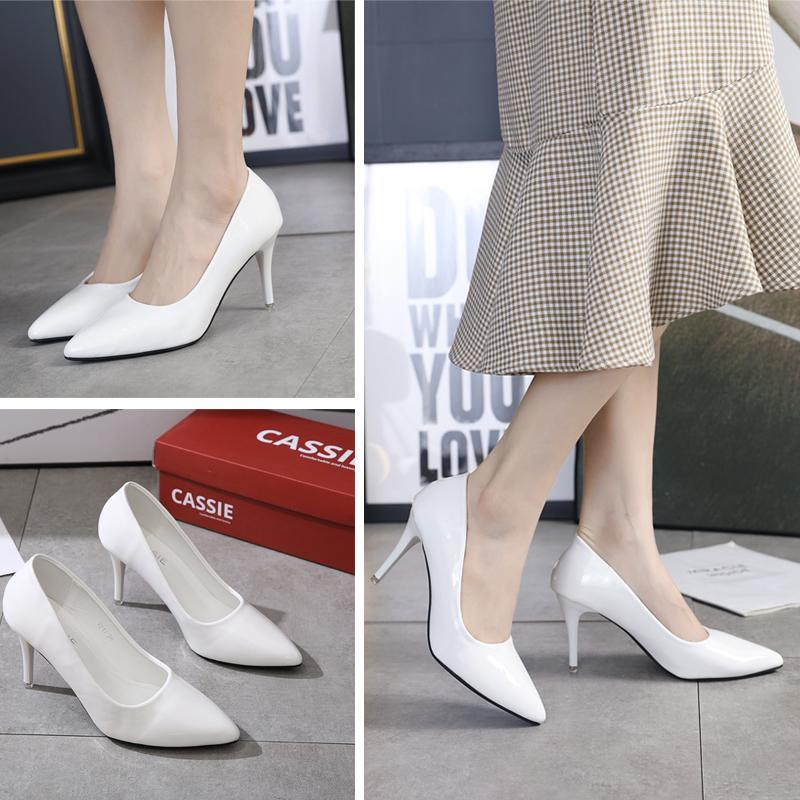 GSW Sepatu High heels basic import / Heels wanita kerja import sepatu wanita high heels basic 8cm ( 7211 ) Heels kerja wanita