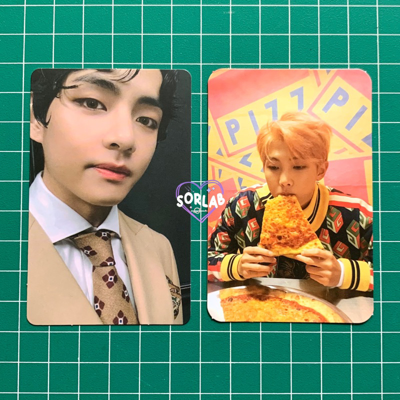 [OFFICIAL] BUNDLE PHOTOCARD PC BTS V / KIM TAEHYUNG MOTS 7 VER 3 + RM / NAMJOON LY HER VER E