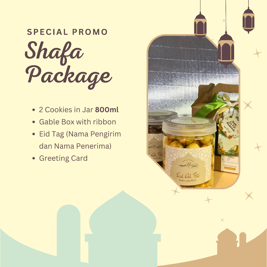 Hampers Lebaran | Hampers Kue Kering - SHAFA