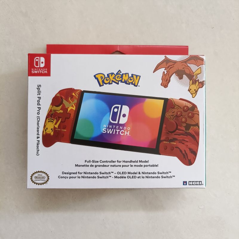 Hori Split Pad Pro Nintendo Switch Charizard Pikachu Controller