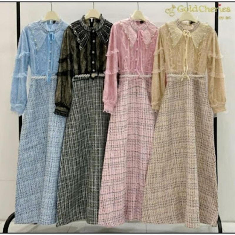 GAMIS BANGKOK BROKAT IMPORT ORI CHERRIES HIGH QWALITY