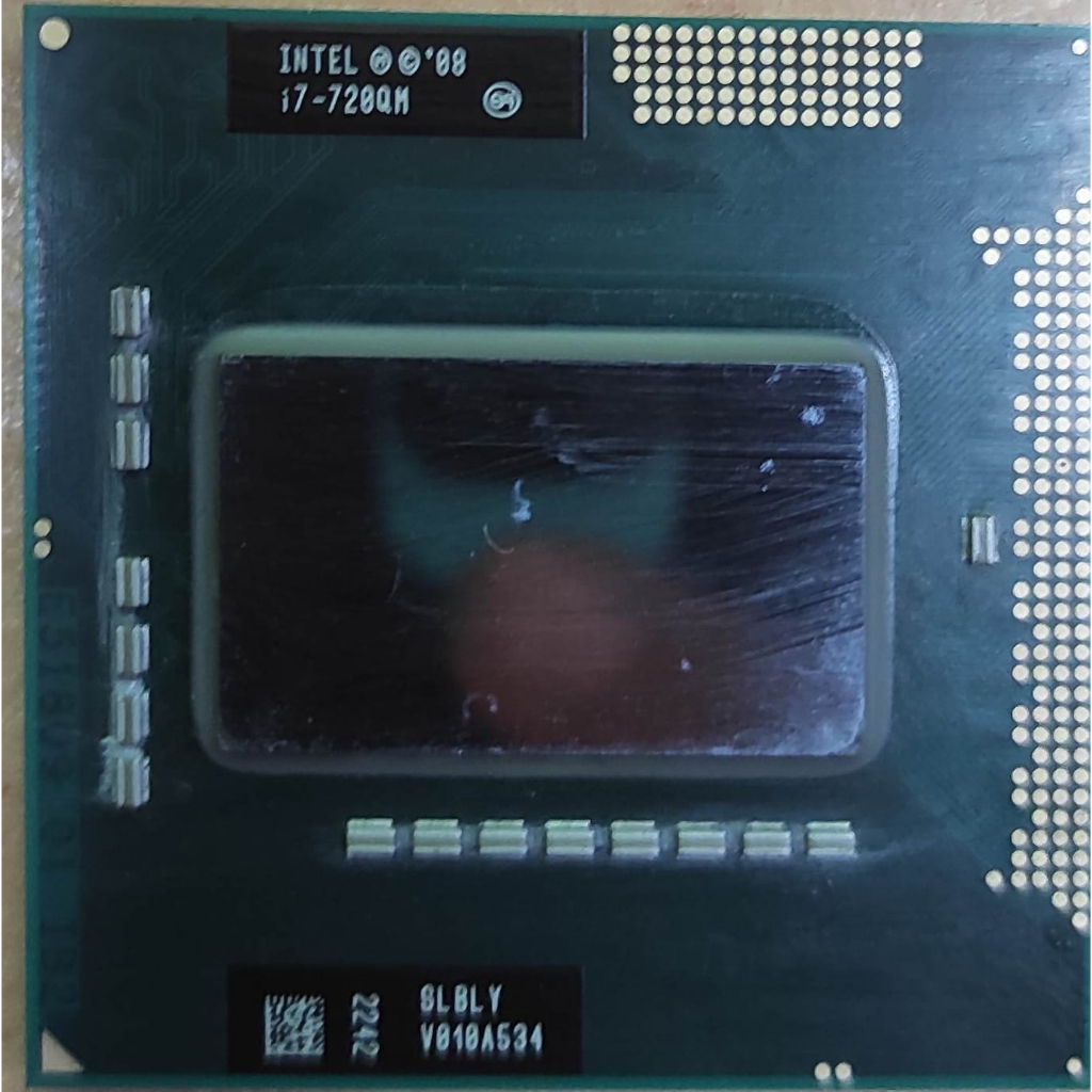 Procesor Prosesor Intel core i7-720QM SLBLY 1.6GHZ