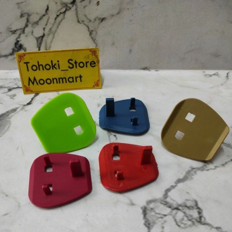 Steker 3 pin to 2 pin/ colokan listrik